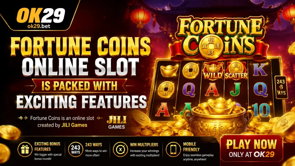 Fortune Coins Online Slot Is Packed With Exciting Features